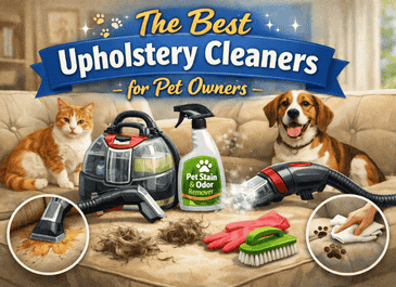 The Best Upholstery Cleaners for Pet Owners